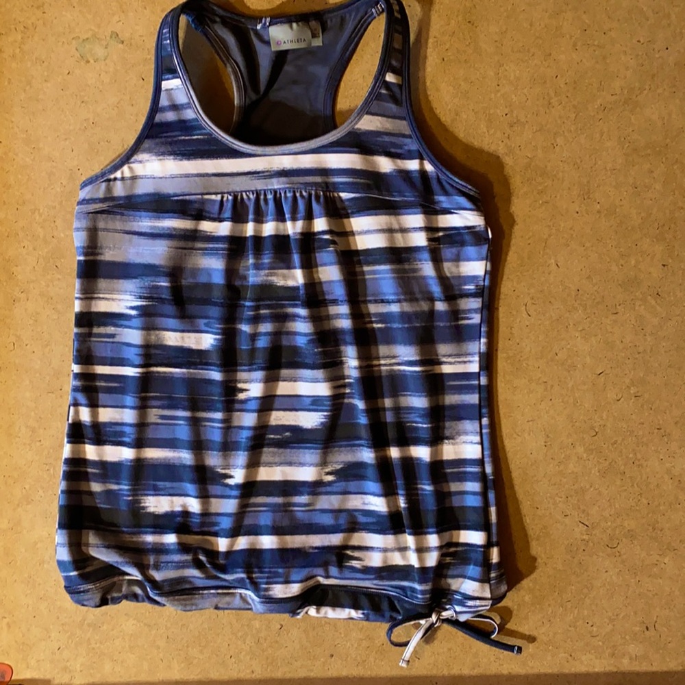 Athleta Tinker Drawstring Racerback Tank